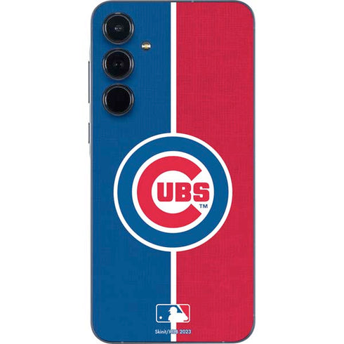 MLB Chicago Cubs Split Galaxy A35 5G Skin